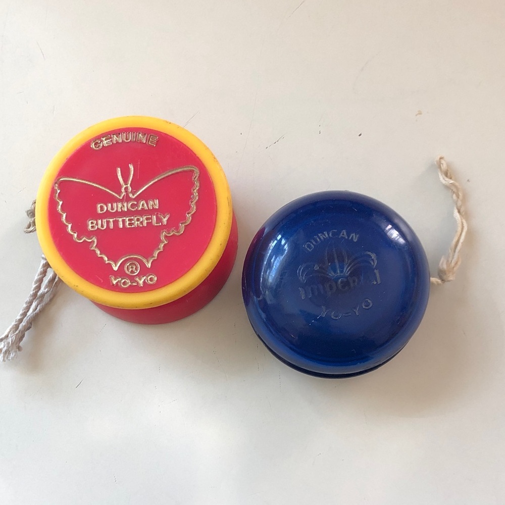 Duncan Butterfly and Imperial Yo-Yo Set - Vintage